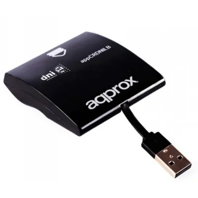 Approx! lector appcrdnilbv2 dni ext+smart card neg Approx! lector appcrdnilbv2 dni ext+smart card neg