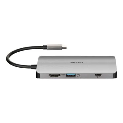 D-Link DUB-M810 Hub 8 en 1 Lector SD/MicroSD/HDMI 4K/USB-C/USB