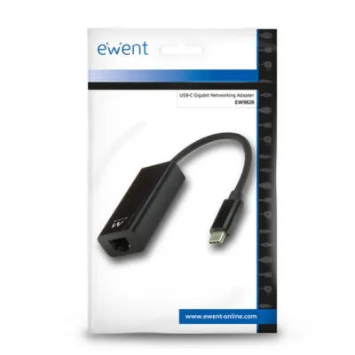 Ewent Adaptador de Red Gigabyte USB-C Ewent Adaptador de Red Gigabyte USB-C