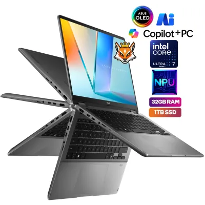 Portátil ASUS VivoBook OLED 14 Flip TP3407SA-QL064W Intel Core