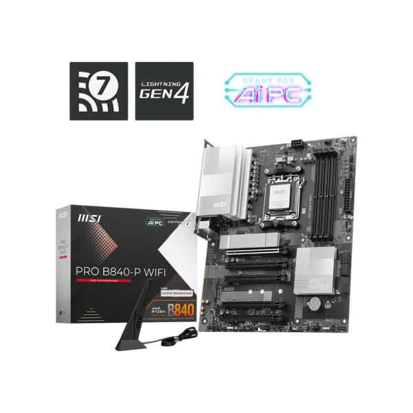Placa Base MSI PRO B840-P WIFI