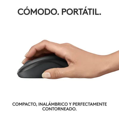 Logitech M240 Silent Ratón Bluetooth Grafito