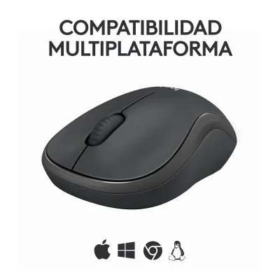 Logitech M240 Silent Ratón Bluetooth Grafito