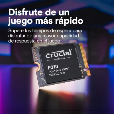 Disco Duro Crucial P310 2TB Disco SSD 2230 7100MB/S NVME M.2