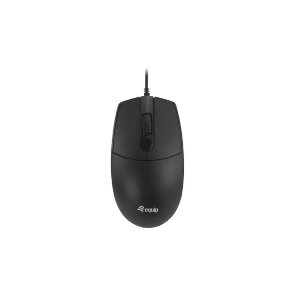 Equip 245117 ratón Oficina Ambidextro USB tipo A Óptico 1200 DPI