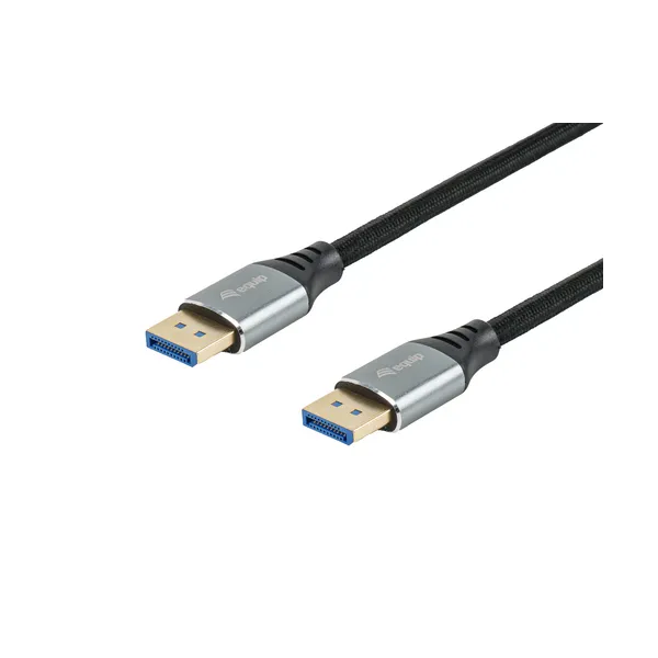 Equip 119281 cable DisplayPort 1 m Negro, Plata