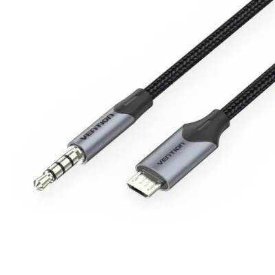 Cable Conversor Estéreo Vention BDGBF/ MicroUSB Macho - Jack Cable Conversor Estéreo Vention BDGBF/ MicroUSB Macho - Jack