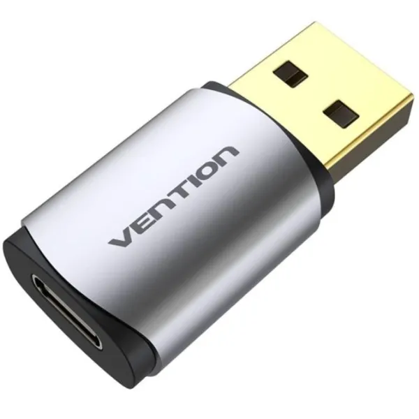 Tarjeta de Sonido Vention CDMH0/ USB Macho - USB Tipo-C Hembra