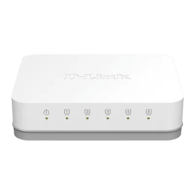 D-Link GO-SW-5G Switch Plástico 5 Puertos Gigabit 10 100 1000 D-Link GO-SW-5G Switch Plástico 5 Puertos Gigabit 10 100 1000