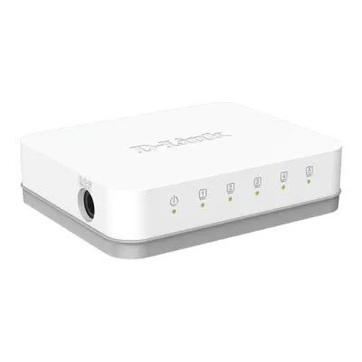 D-Link GO-SW-5G Switch Plástico 5 Puertos Gigabit 10 100 1000 D-Link GO-SW-5G Switch Plástico 5 Puertos Gigabit 10 100 1000