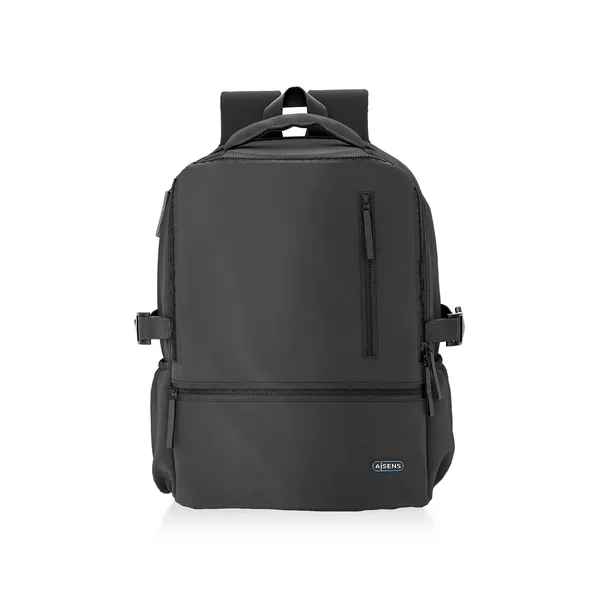 Aisens ASBG-BP086-BK Mochila Deportiva Repelente al Agua para Portátiles hasta 15.6" Negro 