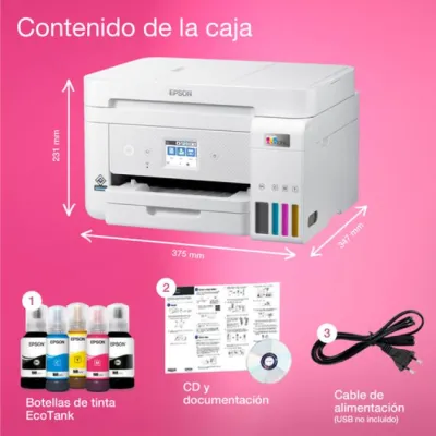 Epson EcoTank ET-4856 Impresora Multifunción Color WiFi Dúplex