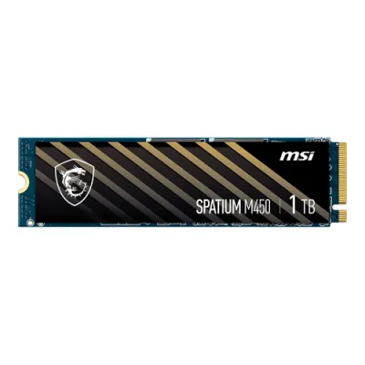 Disco Duro MSI SPATIUM M450 1TB Disco SSD 3400MB/s NVMe PCIe Disco Duro MSI SPATIUM M450 1TB Disco SSD 3400MB/s NVMe PCIe