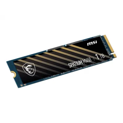 Disco Duro MSI SPATIUM M450 1TB Disco SSD 3400MB/s NVMe PCIe Disco Duro MSI SPATIUM M450 1TB Disco SSD 3400MB/s NVMe PCIe