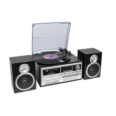Trevi TT 1072 Tocadiscos de tracción directa Negro, Plata Trevi TT 1072 Tocadiscos de tracción directa Negro, Plata