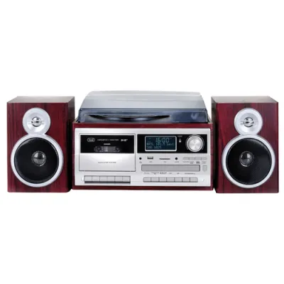 Trevi TT 1072 DAB Tocadiscos de tracción directa Madera