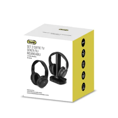 Trevi FRS 1580 TW Auriculares Inalámbrico y alámbrico Diadema Trevi FRS 1580 TW Auriculares Inalámbrico y alámbrico Diadema