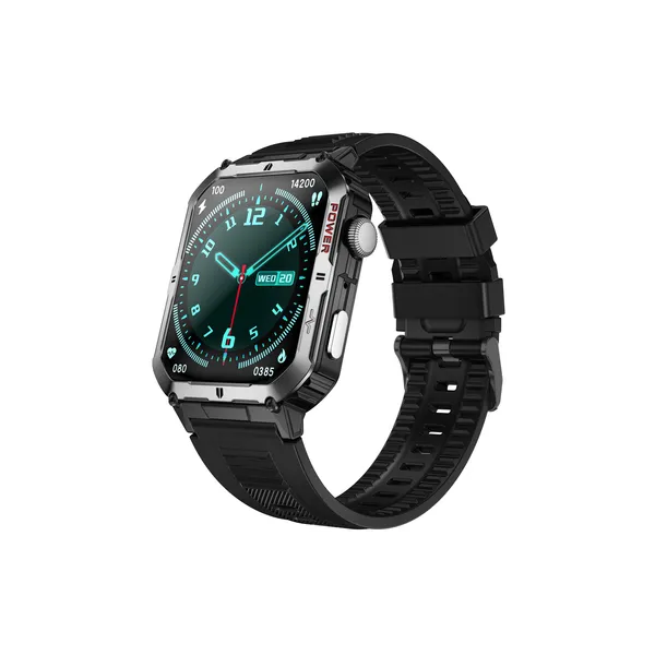 Trevi T-FIT 500 S 5,23 cm (2.06") AMOLED Digital Pantalla táctil Plata