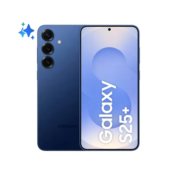 Samsung Galaxy S25 Plus Smartphone con IA Almacenamiento 256GB Batería 4.900mAh Azul Marino
