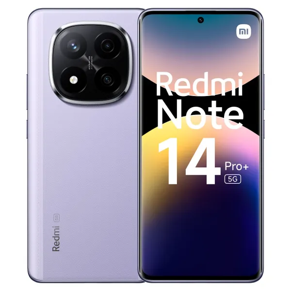 Xiaomi Redmi Note 14 Pro+ 5G Lavanda/Púrpura 512GB 12GB 6.67" AMOLED 200Mp