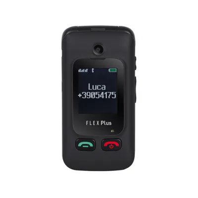 Trevi Flex Plus 55 6,1 cm (2.4") Negro Teléfono para personas