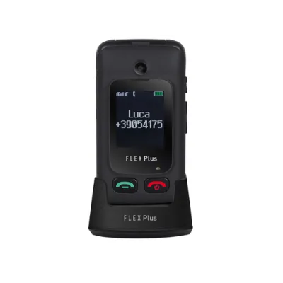 Trevi Flex Plus 55 6,1 cm (2.4") Negro Teléfono para personas