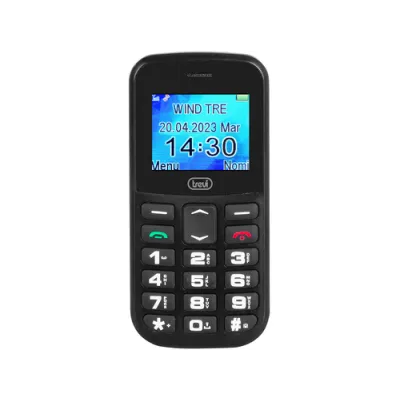 Trevi Max 20 4,5 cm (1.77") 160 g Negro Teléfono para personas Trevi Max 20 4,5 cm (1.77") 160 g Negro Teléfono para personas