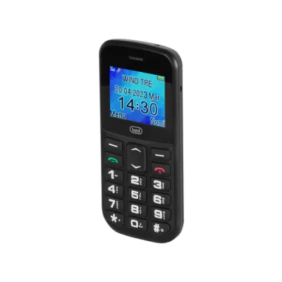 Trevi Max 20 4,5 cm (1.77") 160 g Negro Teléfono para personas Trevi Max 20 4,5 cm (1.77") 160 g Negro Teléfono para personas