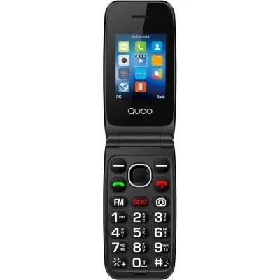 Qubo NEO NW 6,1 cm (2.4") Negro, Rojo Teléfono con cámara Qubo NEO NW 6,1 cm (2.4") Negro, Rojo Teléfono con cámara