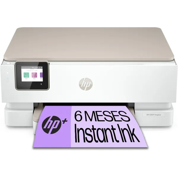 HP ENVY Inspire 7220e Multifunción Color Wifi Dúplex + 3 Meses de Impresión Gratis Instant Ink HP+