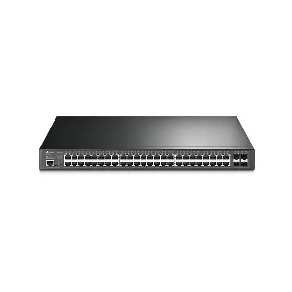 TP-Link JetStream TL-SG3452P switch Gestionado L2/L3 Gigabit Ethernet (10/100/1000) Energía sobre Ethernet (PoE) 1U Negro