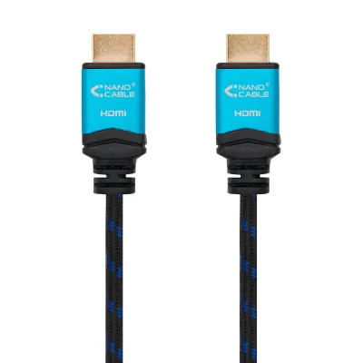 Nanocable Cable HDMI V2.0 4K@60Hz A/M-A/M 2m Negro