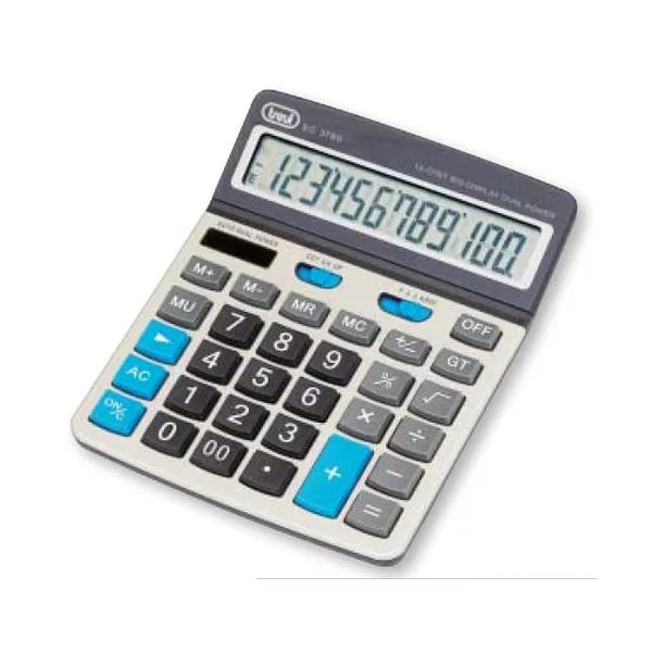 Trevi EC 3780 calculadora Escritorio Calculadora básica Gris