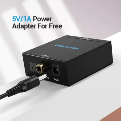 Convertidor de Audio Vention BDFB0/ Entrada Toslink y RCA/ Convertidor de Audio Vention BDFB0/ Entrada Toslink y RCA/