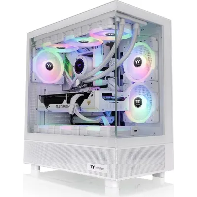 Torre PC Thermaltake View 270 TG ARGB Snow Mid Tower Cristal