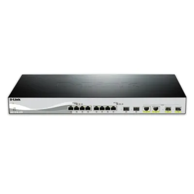 D-Link DXS-1210-12TC Switch 8 Puertos Gigabit + 2 SFP + 2 Combos D-Link DXS-1210-12TC Switch 8 Puertos Gigabit + 2 SFP + 2 Combos