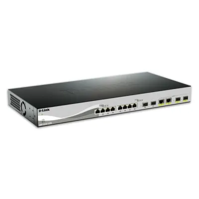 D-Link DXS-1210-12TC Switch 8 Puertos Gigabit + 2 SFP + 2 Combos D-Link DXS-1210-12TC Switch 8 Puertos Gigabit + 2 SFP + 2 Combos