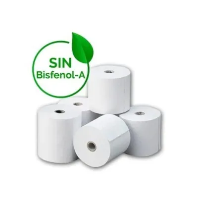 Caja de Rollos de Papel Térmico Genérico 80x80 BPAF/ 80 x 80mm/ Caja de Rollos de Papel Térmico Genérico 80x80 BPAF/ 80 x 80mm/