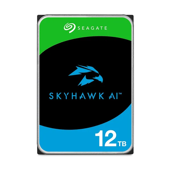 Seagate SkyHawk disco duro interno 12 TB 7200 RPM 512 MB 3.5" Serial ATA III