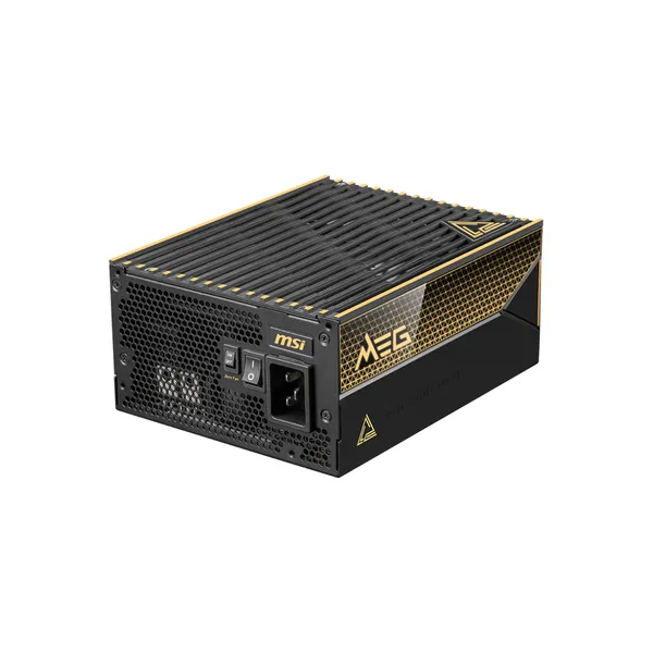 Fuente Alimentación MSI MEG Ai1600T PCIE5 ATX 3.1 PCIe 5.1 1600W 80 Plus Titanium Modular