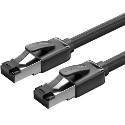 Cable de Red RJ45 SFTP Vention IKPBG Cat.8/ 1.5m/ Negro Cable de Red RJ45 SFTP Vention IKPBG Cat.8/ 1.5m/ Negro