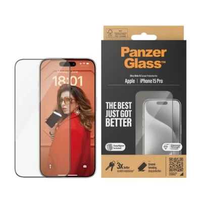 PanzerGlass Ultra Wide Fit Protector de pantalla Apple 1 PanzerGlass Ultra Wide Fit Protector de pantalla Apple 1
