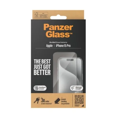 PanzerGlass Ultra Wide Fit Protector de pantalla Apple 1 PanzerGlass Ultra Wide Fit Protector de pantalla Apple 1