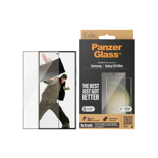 PanzerGlass Ultra Wide Fit Protector de pantalla Samsung 1 pieza(s)
