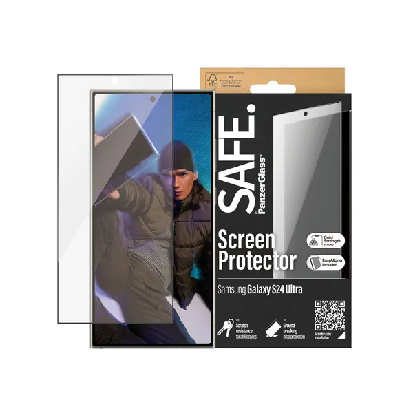 PanzerGlass SAFE95668 protector de pantalla o trasero para teléfono móvil Samsung 1 pieza(s)