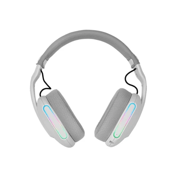 Mars Gaming MHW-PRO Auriculares Inalámbricos 7.1 ARGB Flow Bluetooth 5.3 Micrófono Dual Blancos 