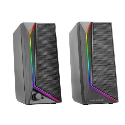 Mars Gaming MS72 Altavoces Gaming 15W RGB Flow 2 Drivers