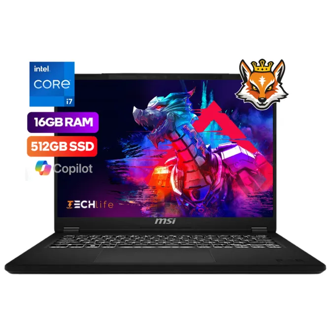 MSI Modern 14 C13M-211XES Intel Core i7-1355u 16GB 512GB 14"