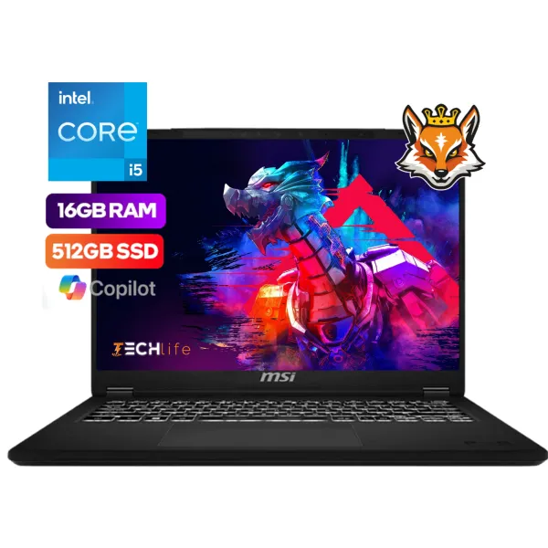 MSI Modern 14 C13M-209XES Intel Core i5-1335u 16GB 512GB SSD 14" FreeDOS