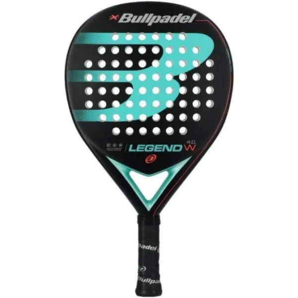 Pala de Pádel Bullpadel Legend Woman 4.0/ Azul y Negra